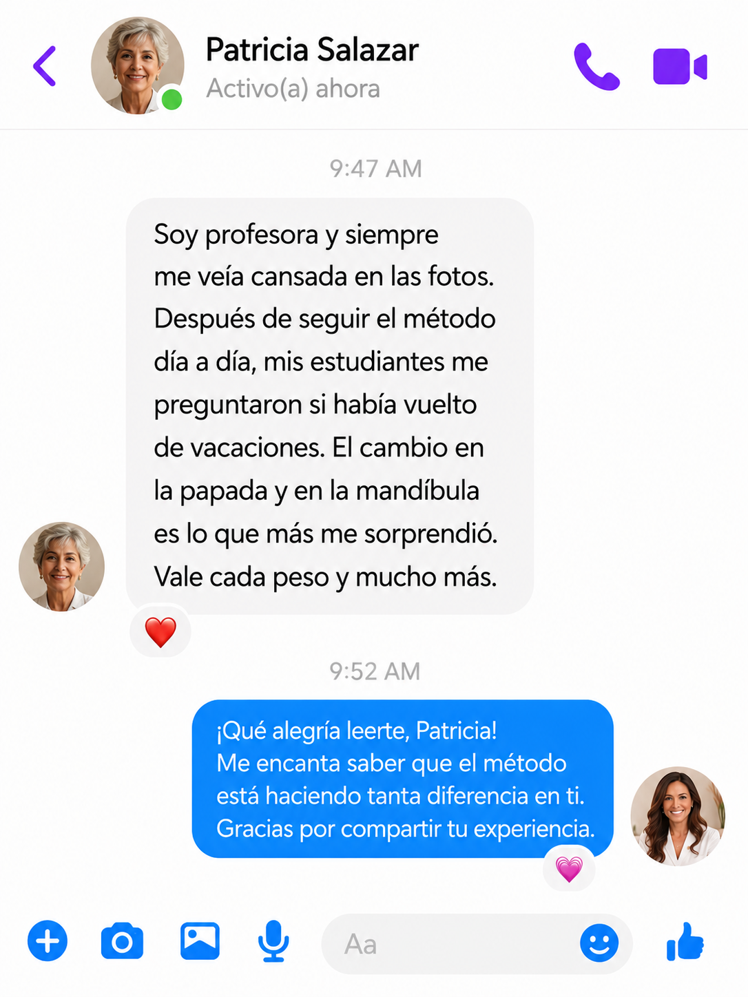 Mensaje de Patricia Salazar